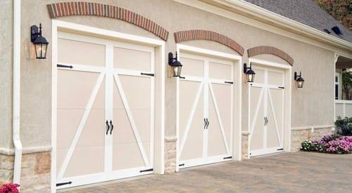 Steel garage doors, vinyl garage doors, On Track Garage Door Services, Phoenix AZ, Arizona