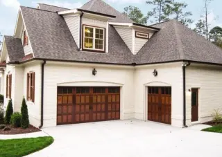 Model 7100 — Classic Wood garage door