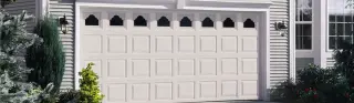 Model 8700 — Vinyl garage door