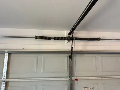 Before — Garage Door Sensor Repair & 17-Point Maintenance Service