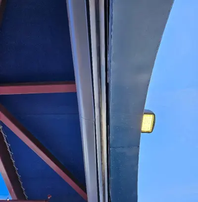 Commercial Garage Door Bottom Rail Repair