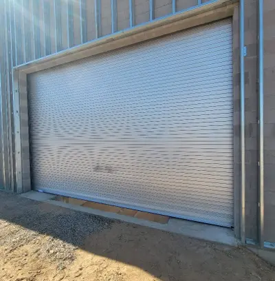 Commercial Rolling Steel Doors for Car Wash Facility