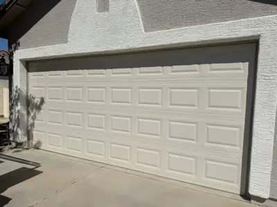 16x7 Sectional Garage Door Installation with Heavy-Duty Steel