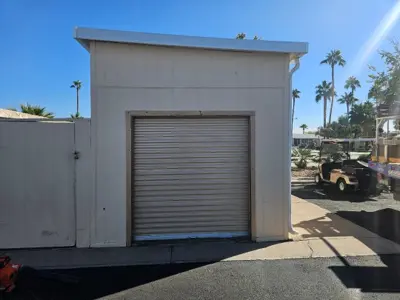 Commercial Roll-Up Door Installation with Framing