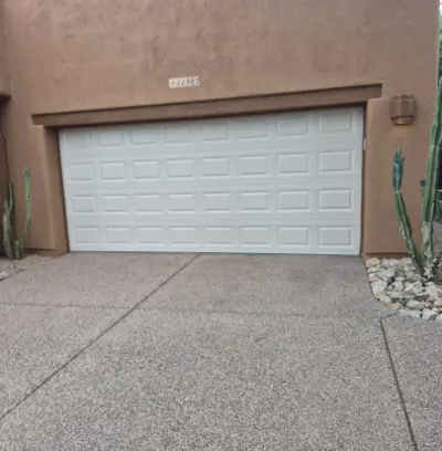 16x7 Steel Garage Door Installation