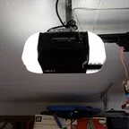 After - Customer-Supplied Garage Door Opener Motor Installation