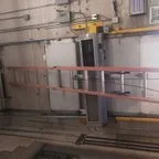 After - Emergency Repair for Commercial Receiving Roll-Up Door with Broken Springs