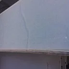 After - Garage Door Bottom Section Realignment and 17-Point Maintenance