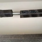 After - Broken Garage Door Springs Replacement and Adjustment