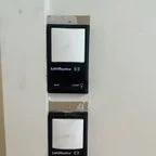 After - Commercial Garage Door Installation: Two Modern Steel Doors for Valwest Construction