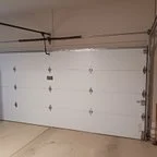 After - Dual Garage Door Top Panel Replacements