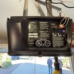 After - CHI Garage Door Replacement with Modern Almond Vinyl Trim