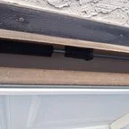 After - Emergency Garage Door Spring Repair for Trapped Vehicle