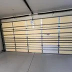 After - Garage Door Strut Installation and Bottom Seal Replacement