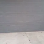 After - Damaged Garage Door Panel Repair