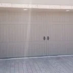After - Wood Garage Door Gap & Light Leak Repair
