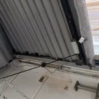 After - Commercial Garage Door Track Realignment and Operational Repair