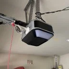 After - Garage Door Bottom Seal and Retainer Installation