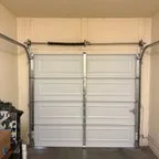 After - Garage Door Replacement with New Clopay Panel Door