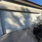 After - Garage Door Bottom Panel Repair - Caving In Issue