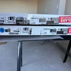 After - Two-Door Garage Door Installation with Modern Steel Panels and Windows