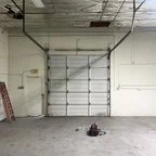 After - Commercial Garage Door Roller Replacement and Adjustment