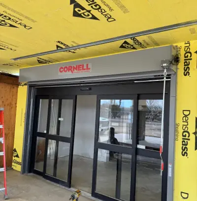 Commercial Coiling Door Installation for Food Distribution Center