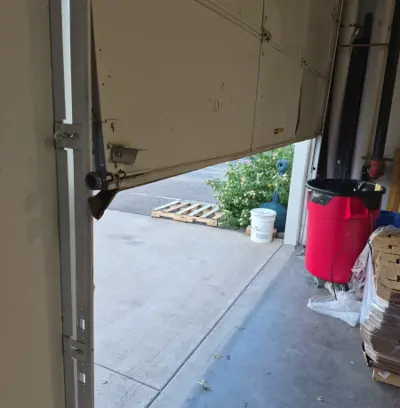 Before — Bottom Seal Replacement on Overhead Doors