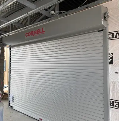 Commercial Coiling Door Installation for Food Distribution