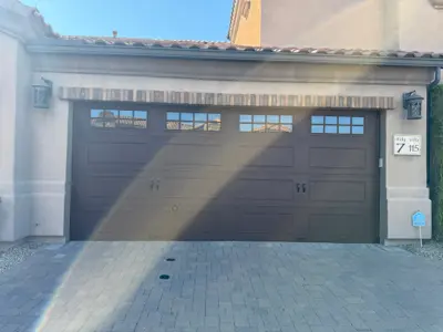 Sectional Garage Door Replacement 16x7 with Heavy-Duty Steel