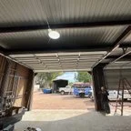After - New Commercial Sectional Garage Doors Installation for Barn
