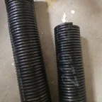 After - Double Car Garage Door Spring Repair and Maintenance