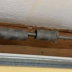 After - Double Car Garage Door Spring Replacement & Inspection