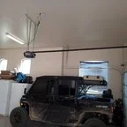 After - Track Metal Piece Repair and Garage Door Maintenance