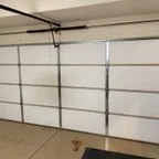 After - CHI Raised Panel Garage Door Replacement with Wireless Keyless Entry