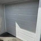 After - Garage Door Replacement with New Clopay Panel Door