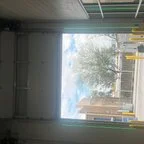 After - Commercial Garage Door Coil Cord Replacement and Safety Inspection