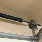 Before - Broken Garage Door Spring Repair and Maintenance Service