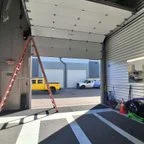 After - Commercial Garage Door Operator Repair and Cable Adjustment