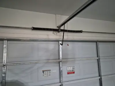 Garage Door Stuck in Down Position – Emergency Repair