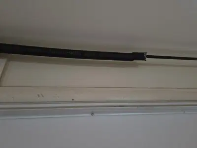 Broken Spring Repair for 2-Car Garage Door