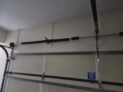 Double Car Garage Door Spring Replacement & Inspection