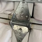 After - Garage Door Bottom Panel Repair - Caving In Issue