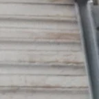 After - Commercial Coiling Door Installation with Guides and Seals