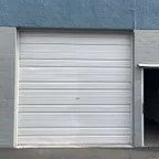 After - Commercial Garage Door Roller Replacement and Adjustment