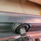 After - Commercial Garage Door Repair for Sticking Bottom Roller