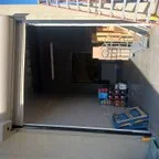 After - Commercial Rolling Steel Door Repair and Component Replacement