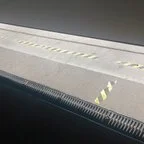 After - Commercial Garage Door Track Repair and Adjustment at Big O Tires