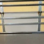 After - Garage Door Strut Installation and Bottom Seal Replacement