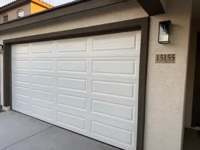 16x8 Steel Garage Door Installation